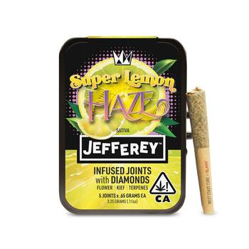 Super Lemon Haze - Jefferey Infused Joint .65g 5 Pack